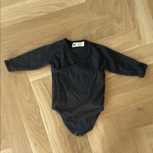 Classic Black Long Sleeve Bodysuit